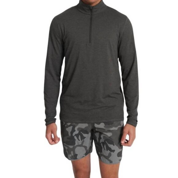 NWT Men's VUORI Ease Performance 1/2 Zip Pullover Charcoal | Size XXL - Picture 1 of 14
